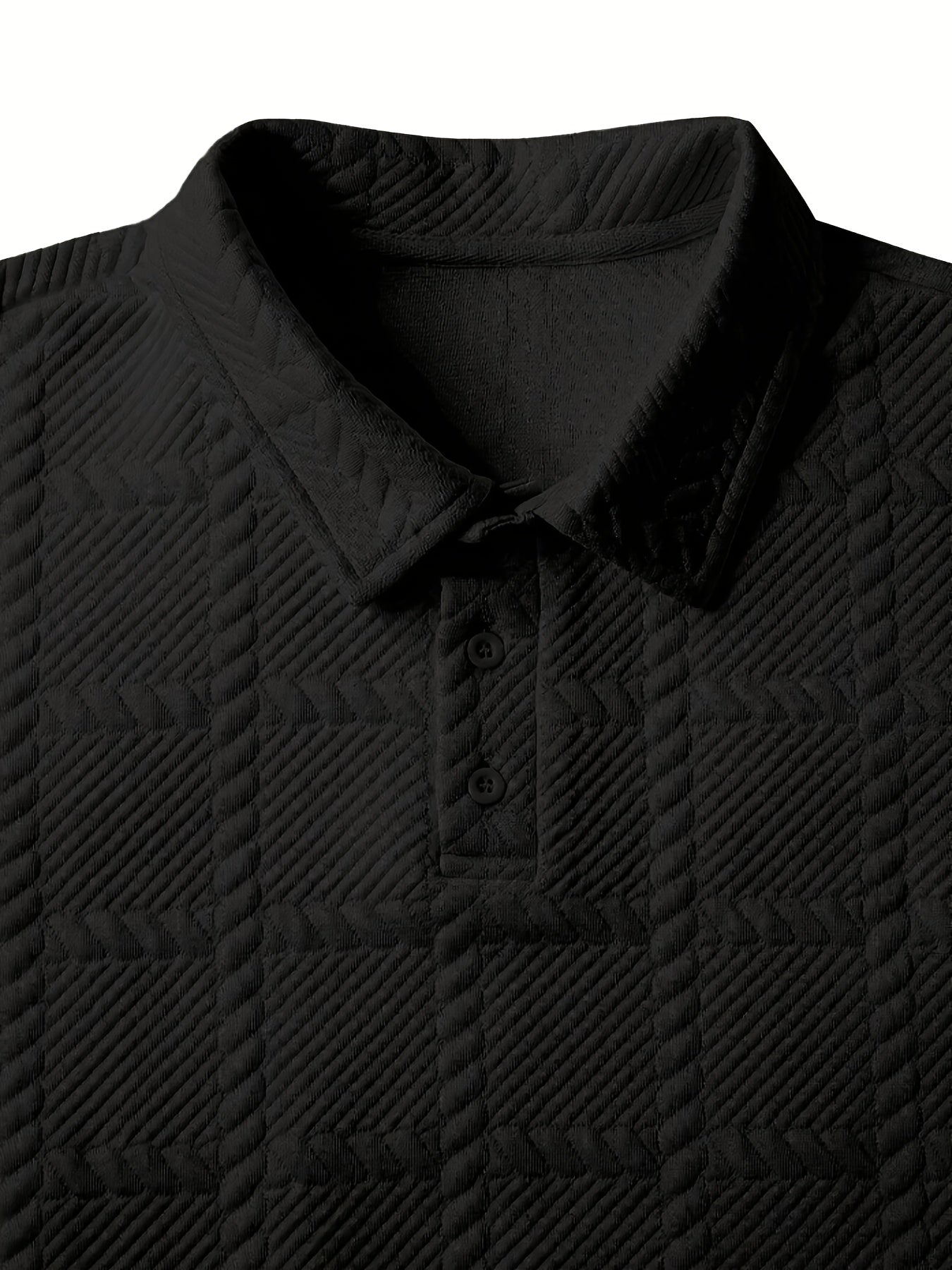 Aris – Jacquard Polohemd