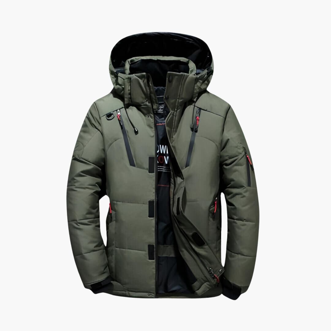David - Wind- und Wetterbeständige Daunenjacke