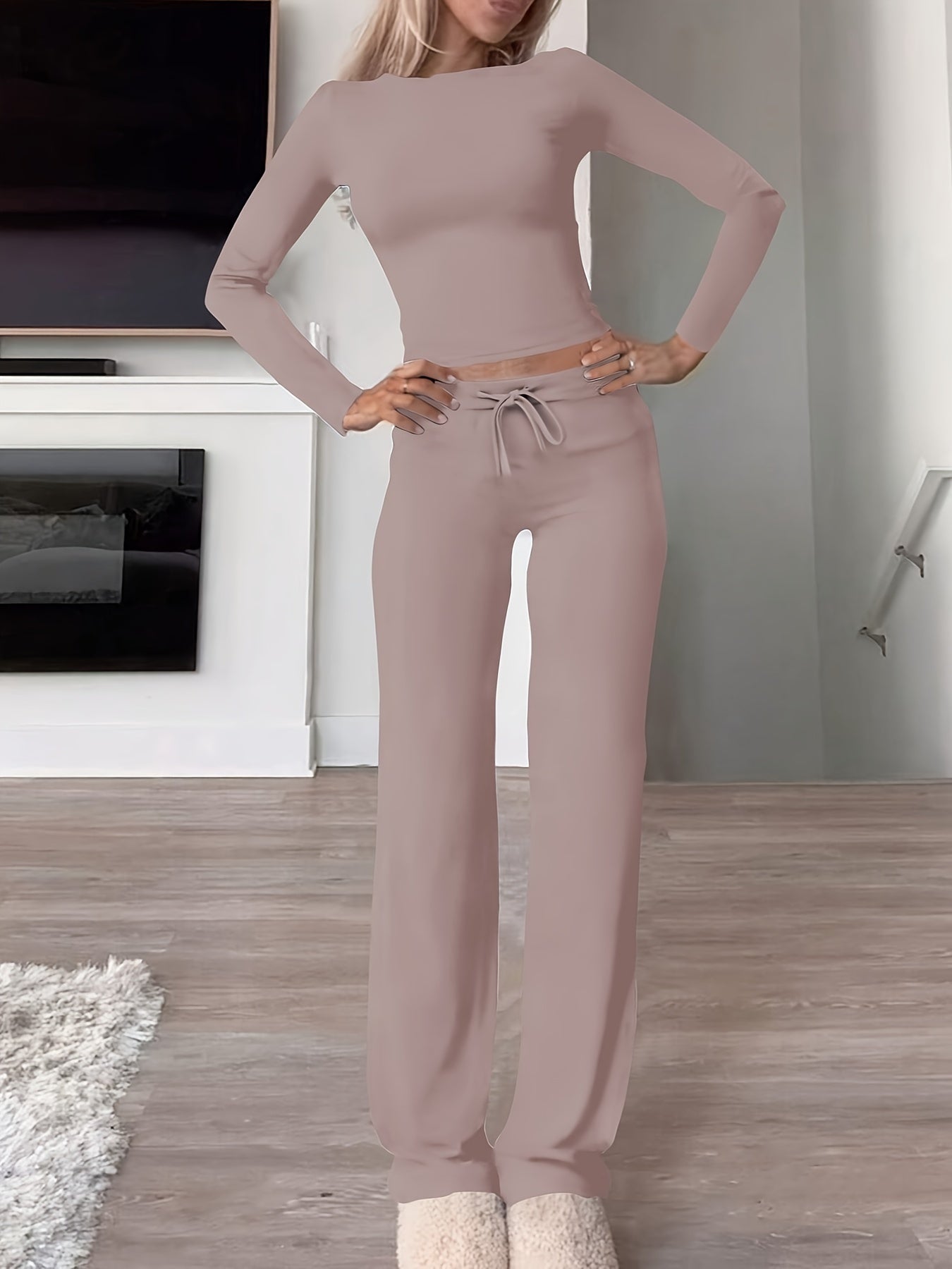 Kaia – Modal Rippenschlafanzug Set