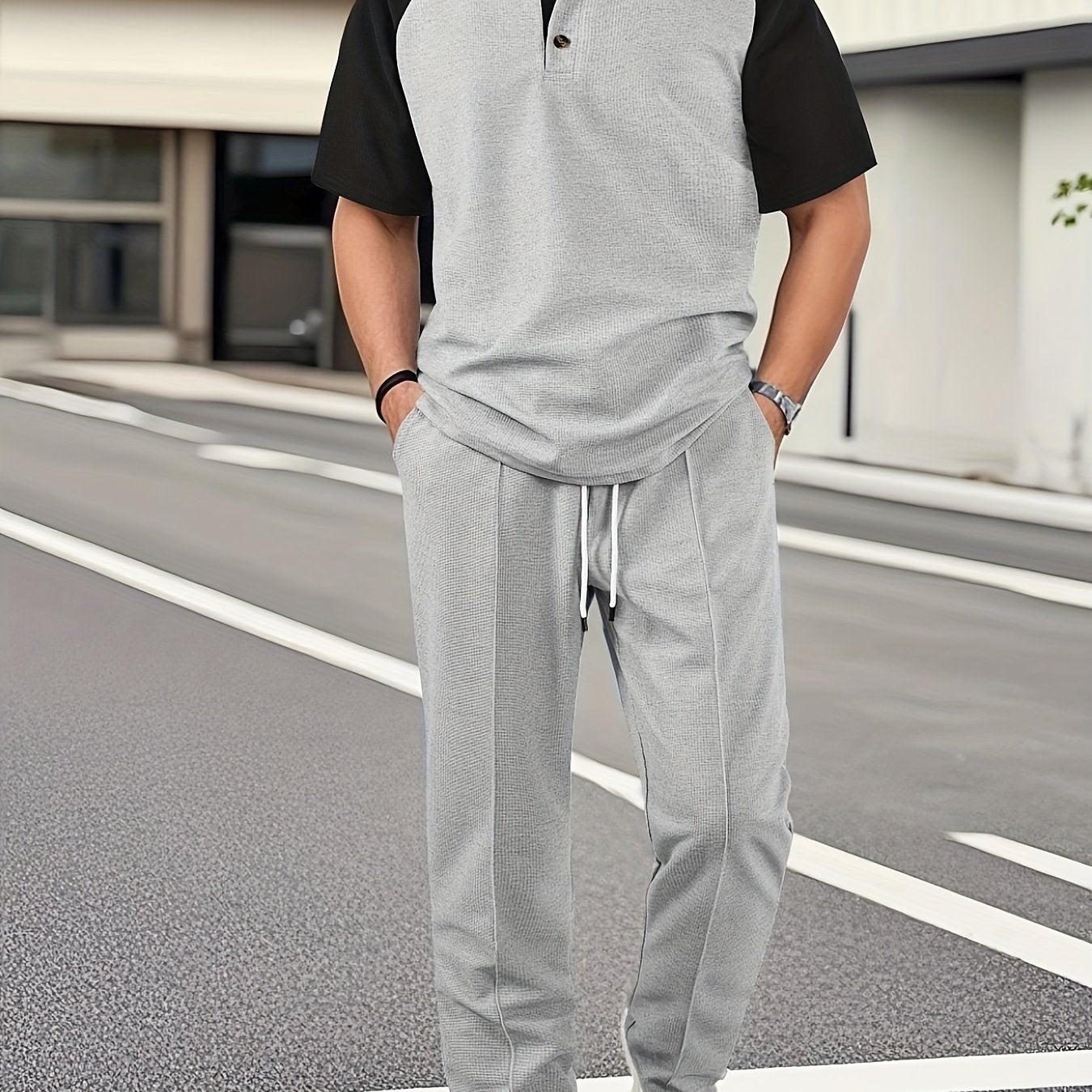 Noah – Casual Set mit Shirt & Bundhose