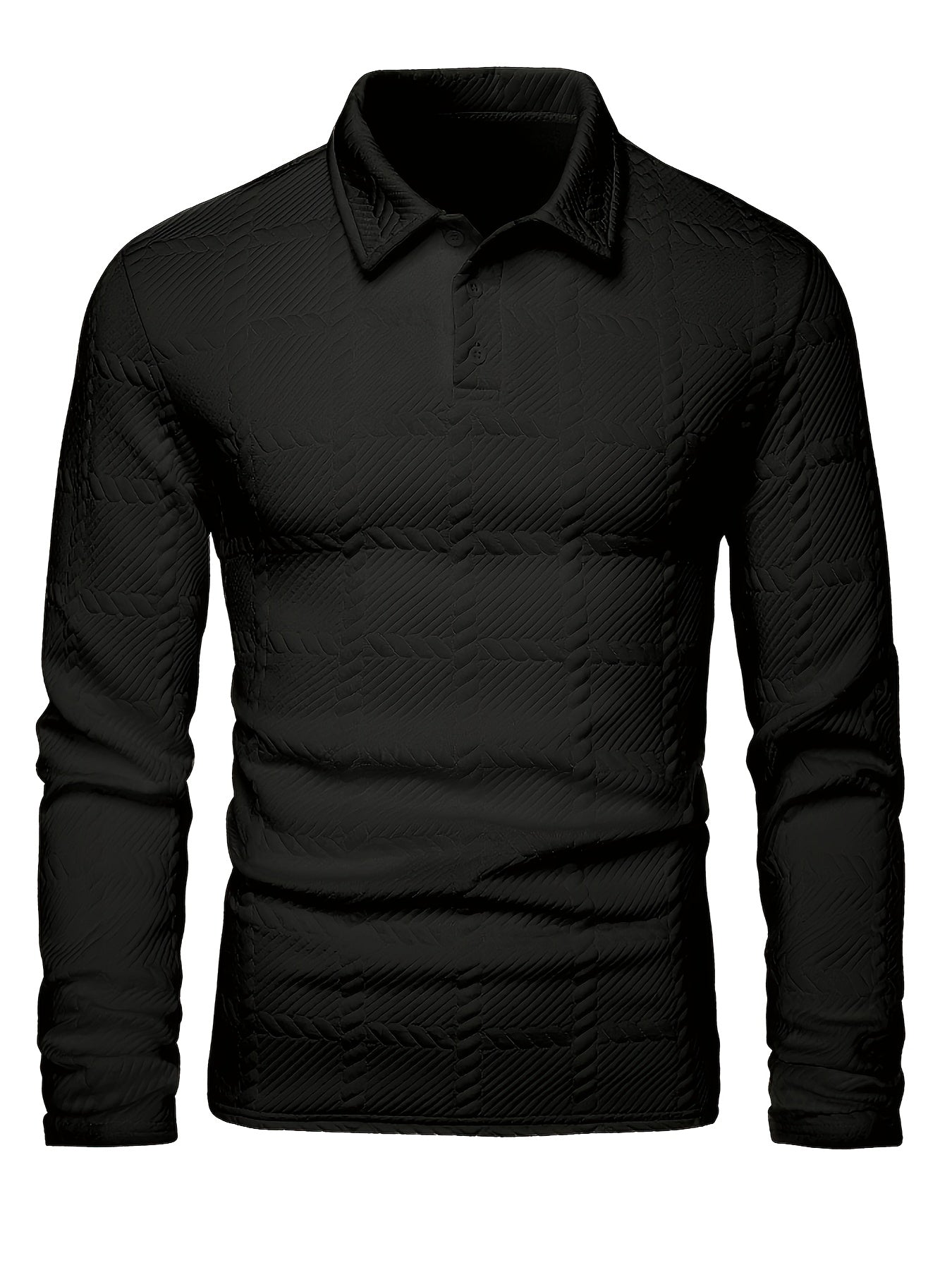 Aris – Jacquard Polohemd
