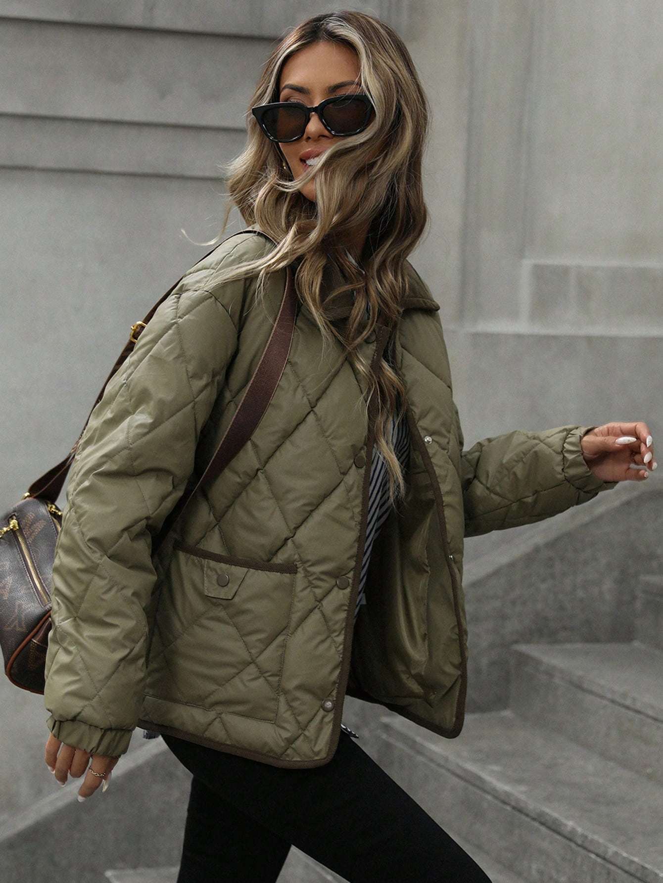 Amelia – Steppjacke mit Reissverschluss