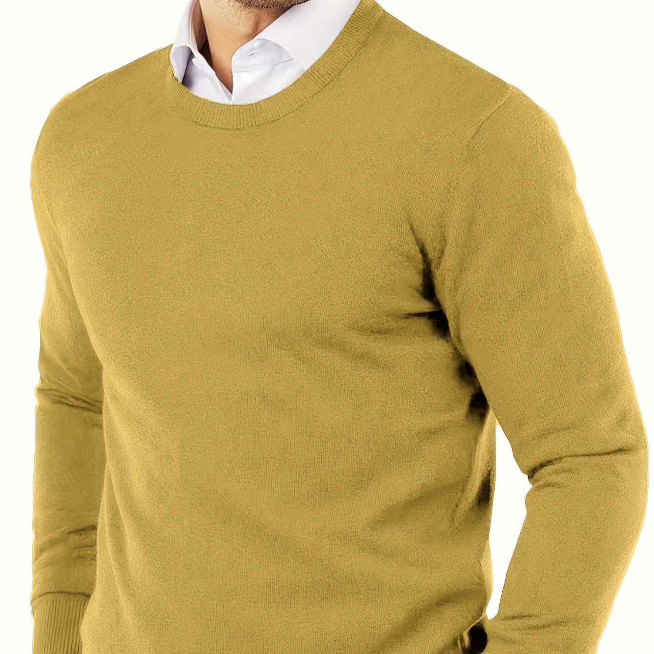 Luca – Strickpullover mit Rundhalsausschnitt