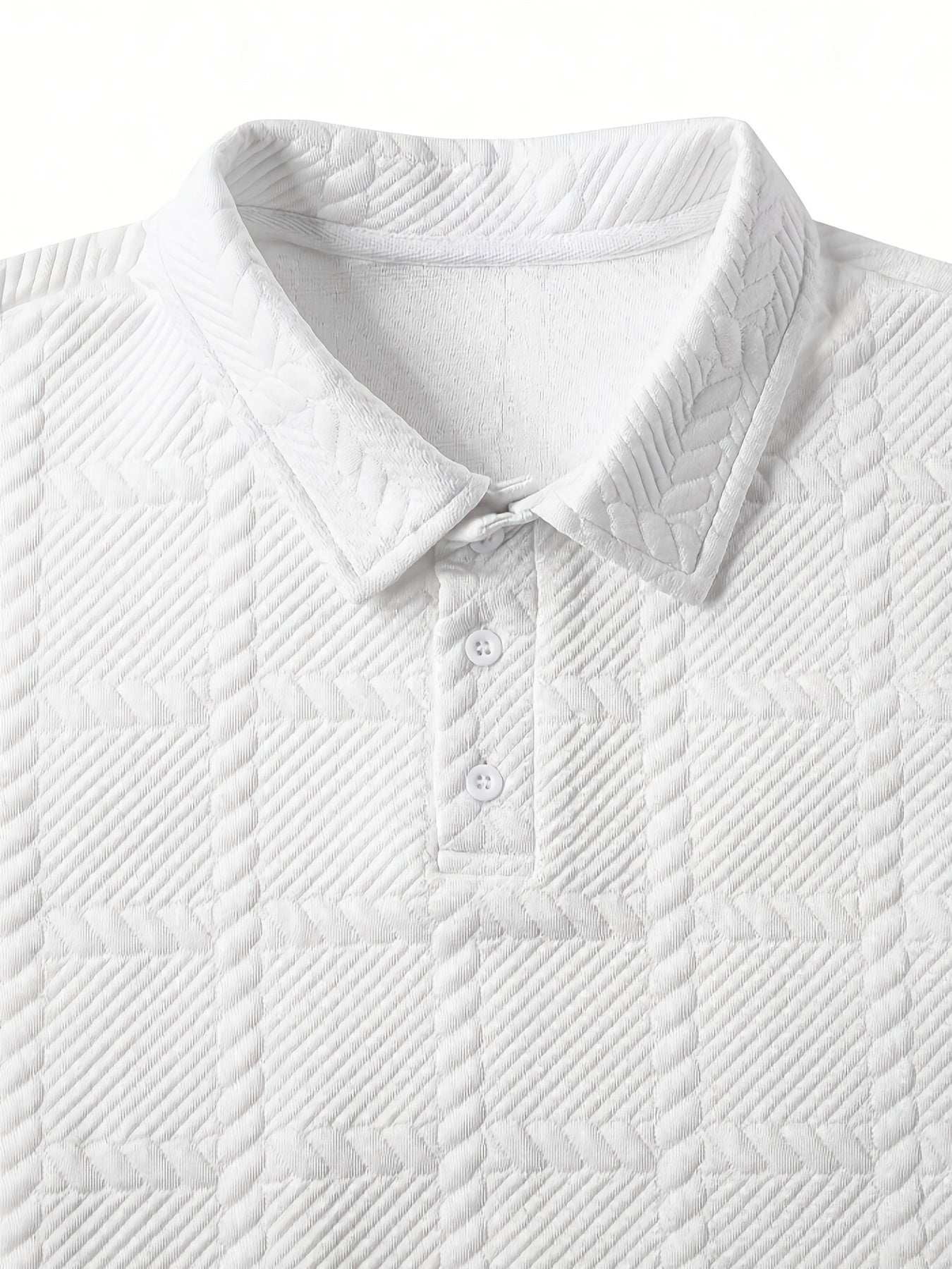 Aris – Jacquard Polohemd