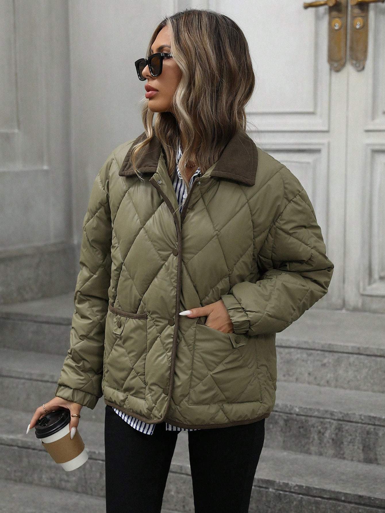 Amelia – Steppjacke mit Reissverschluss