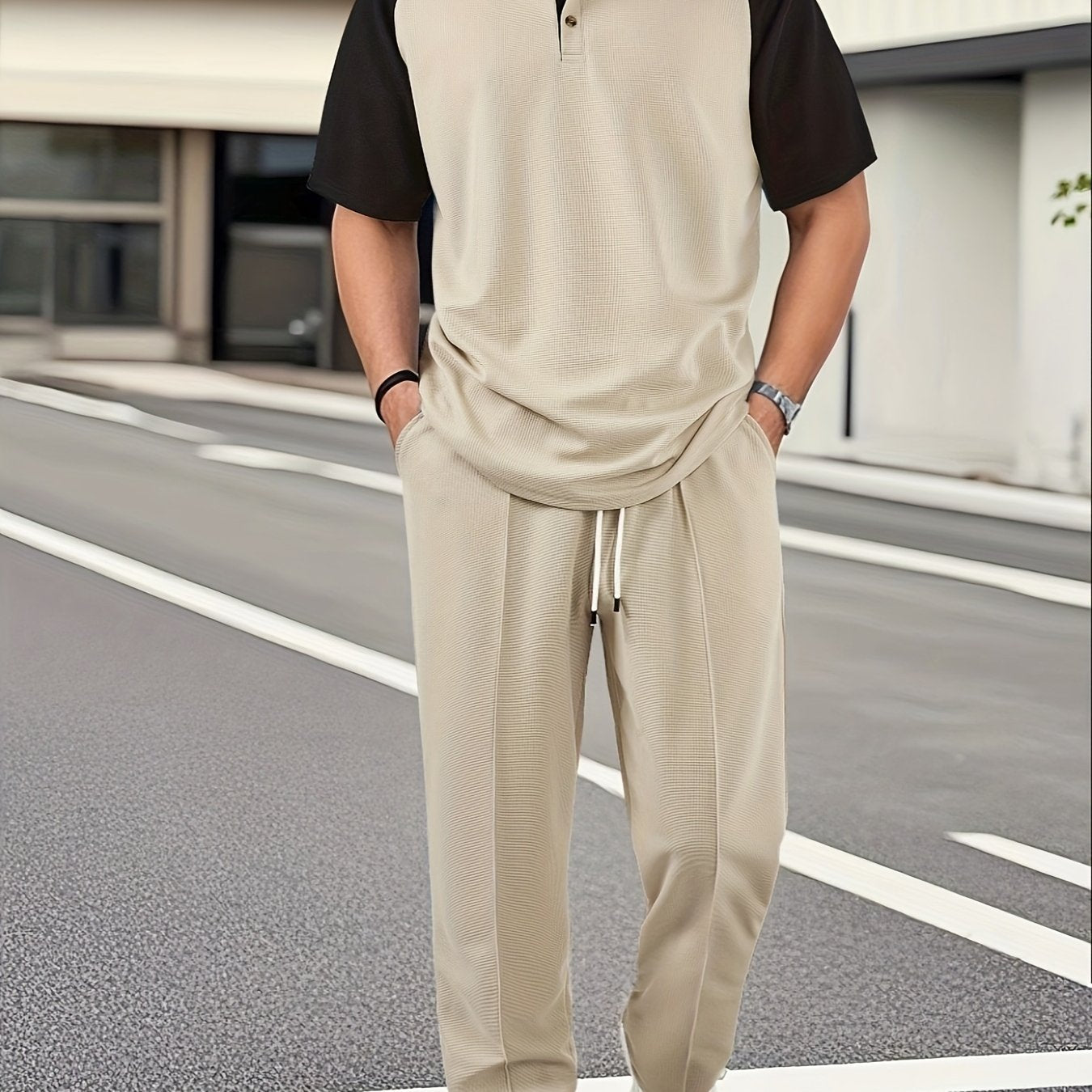 Noah – Casual Set mit Shirt & Bundhose