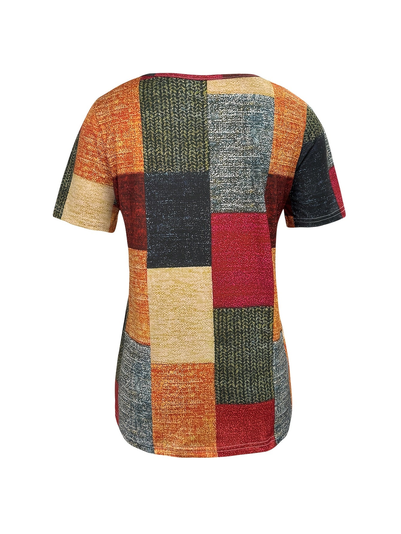 Mira – Kariertes Print-Tee