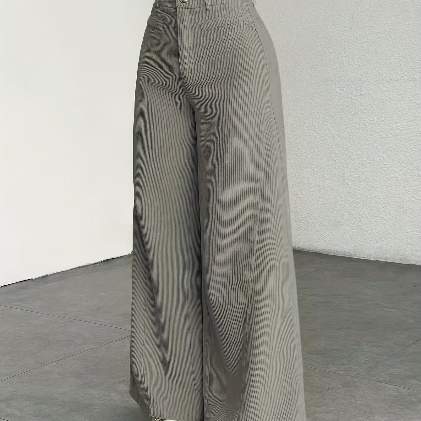 Alior – Hochbundhose in Cord-Optik