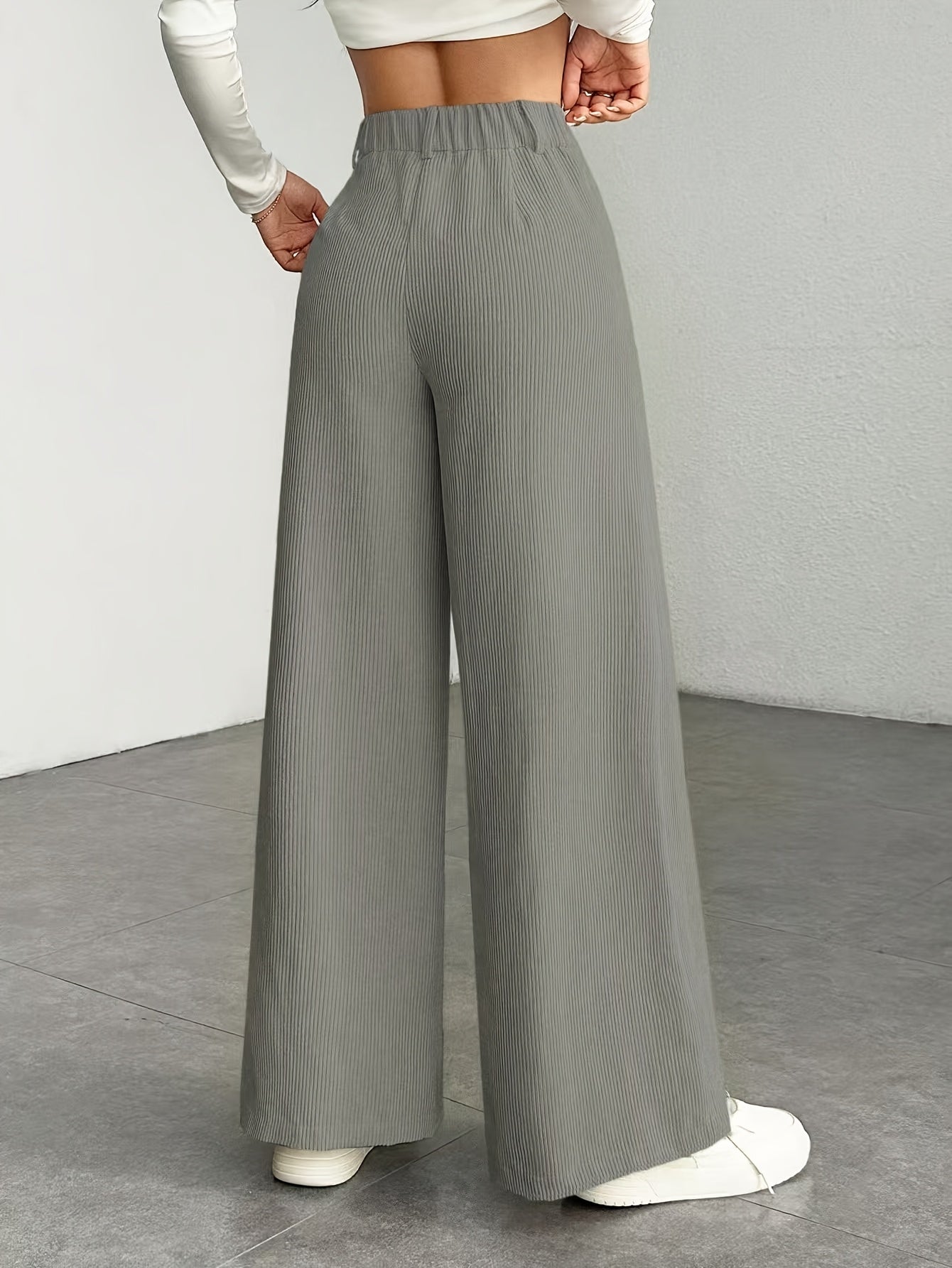 Alior – Hochbundhose in Cord-Optik