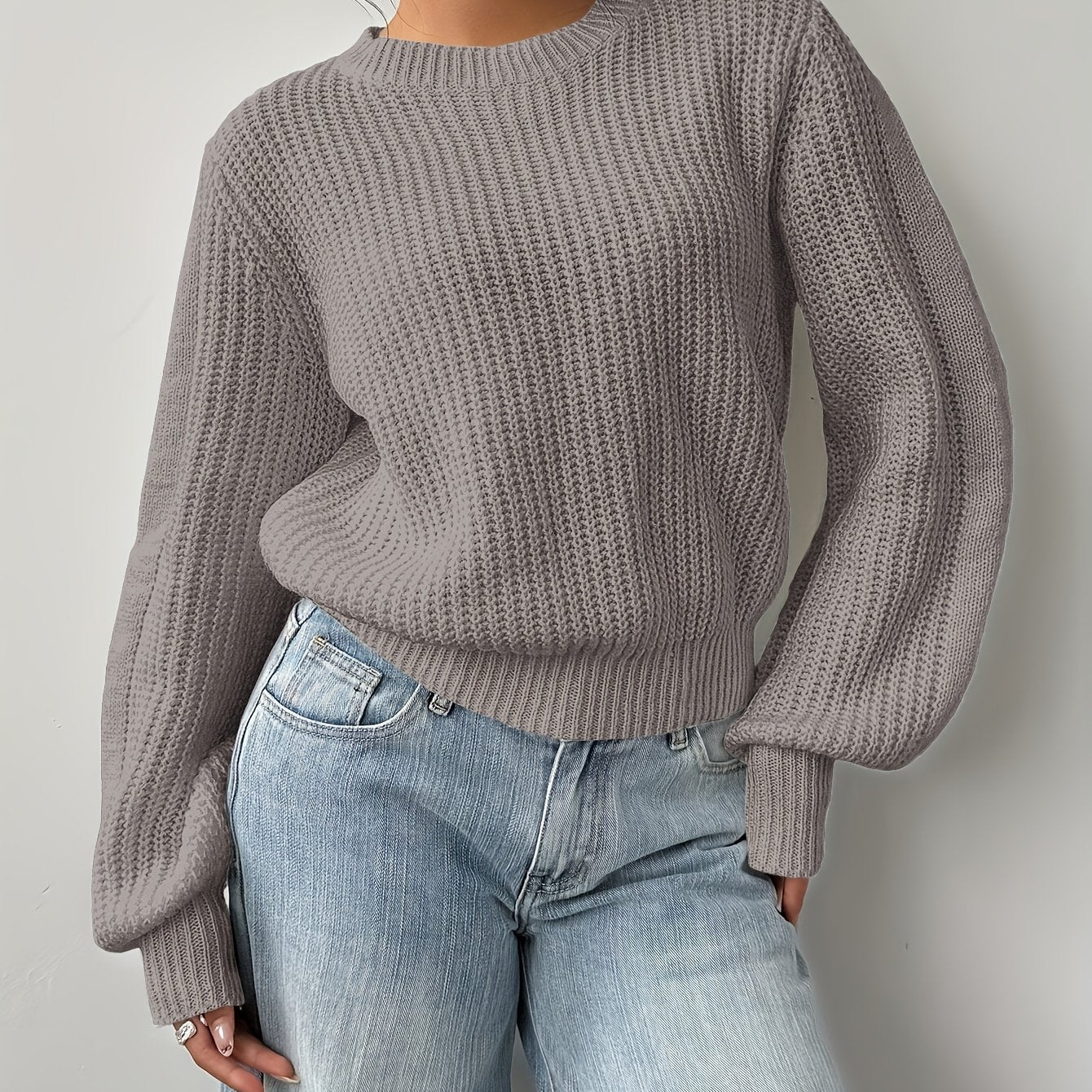 Alessia – Weicher Pullover in Rosa