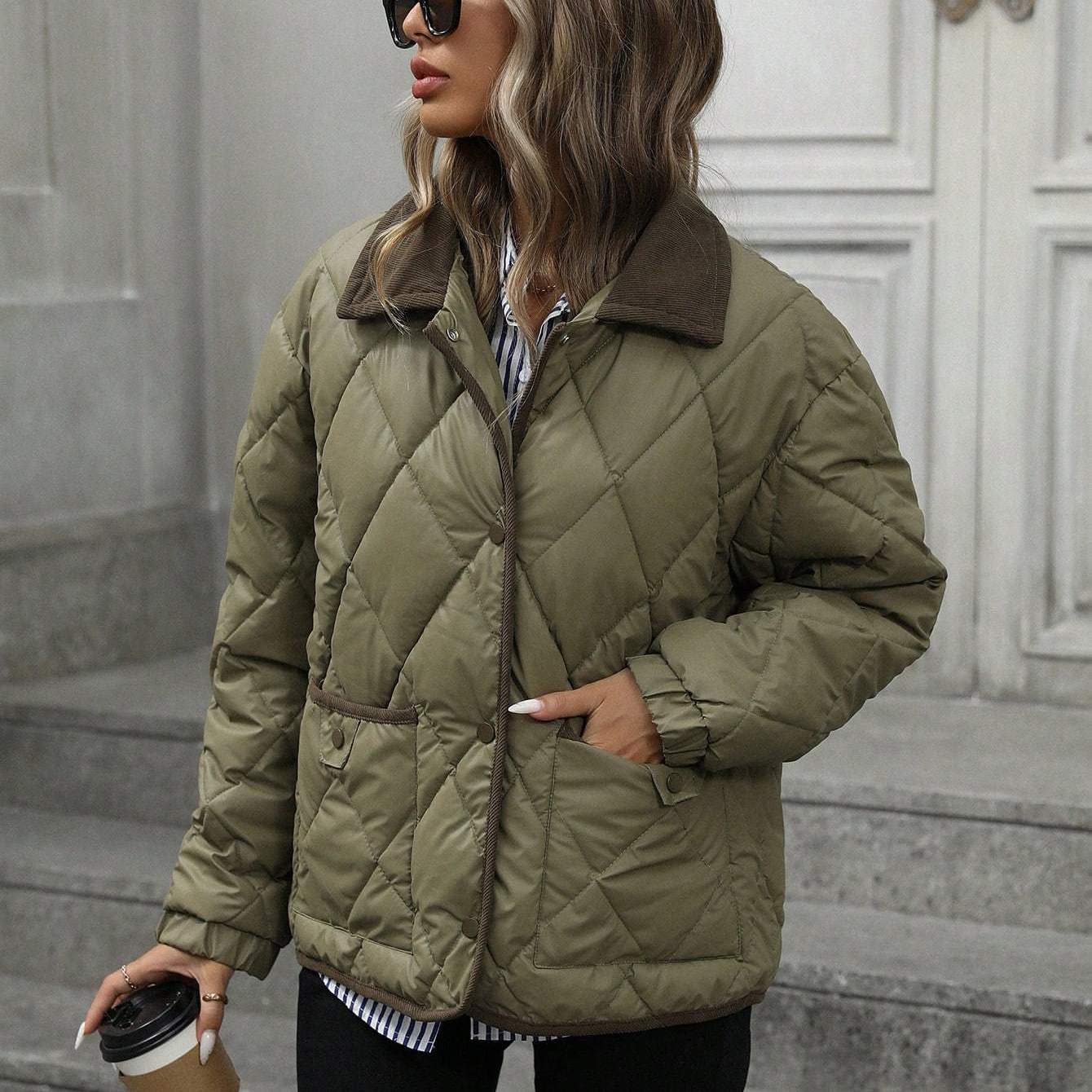 Amelia – Steppjacke mit Reissverschluss