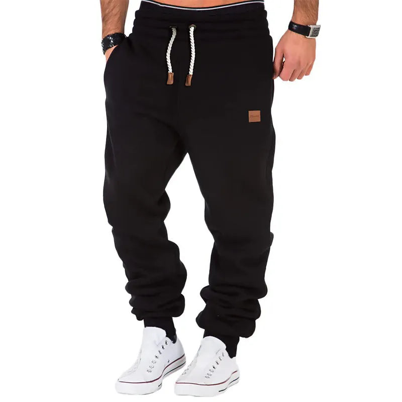 Sven - Herren Jogginghose mit Kordelzug und einfarbigem Design