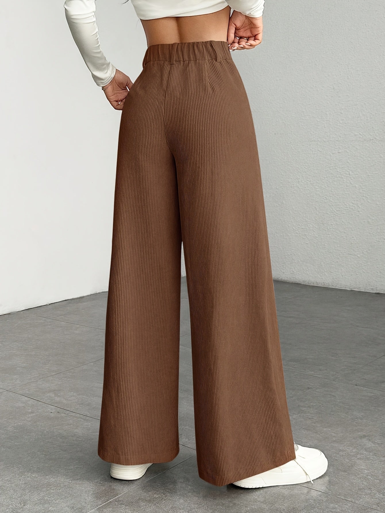 Alior – Hochbundhose in Cord-Optik