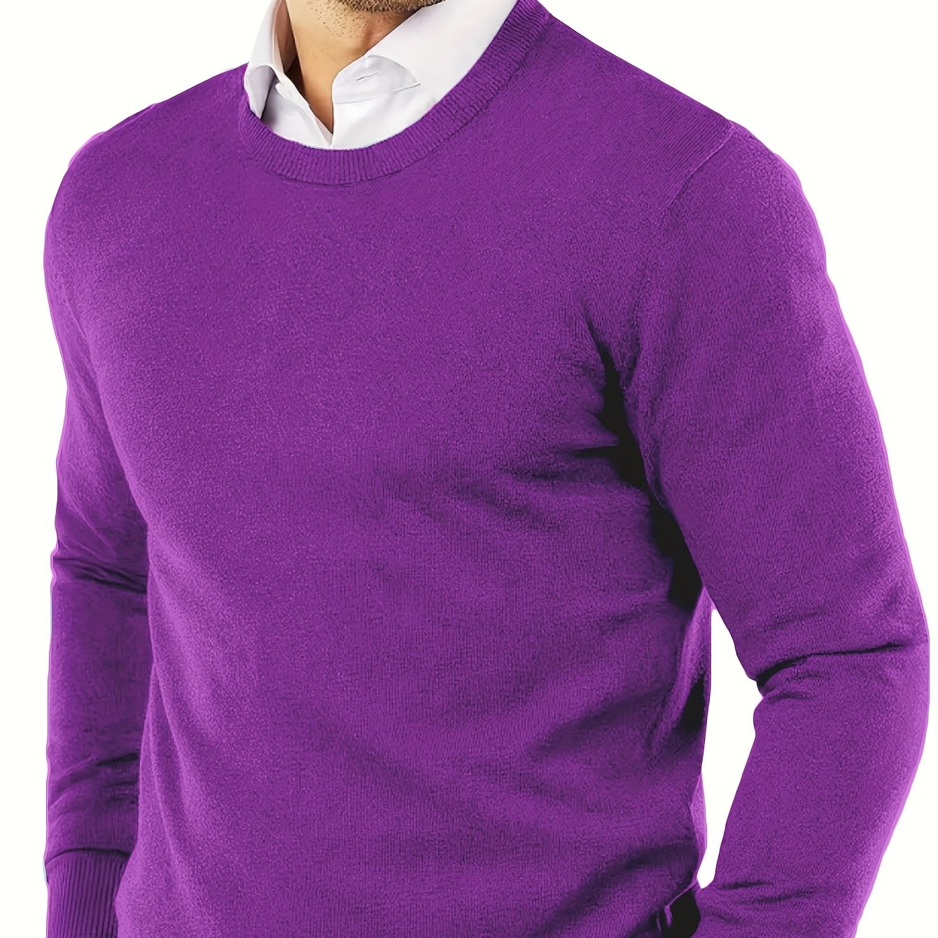 Luca – Strickpullover mit Rundhalsausschnitt