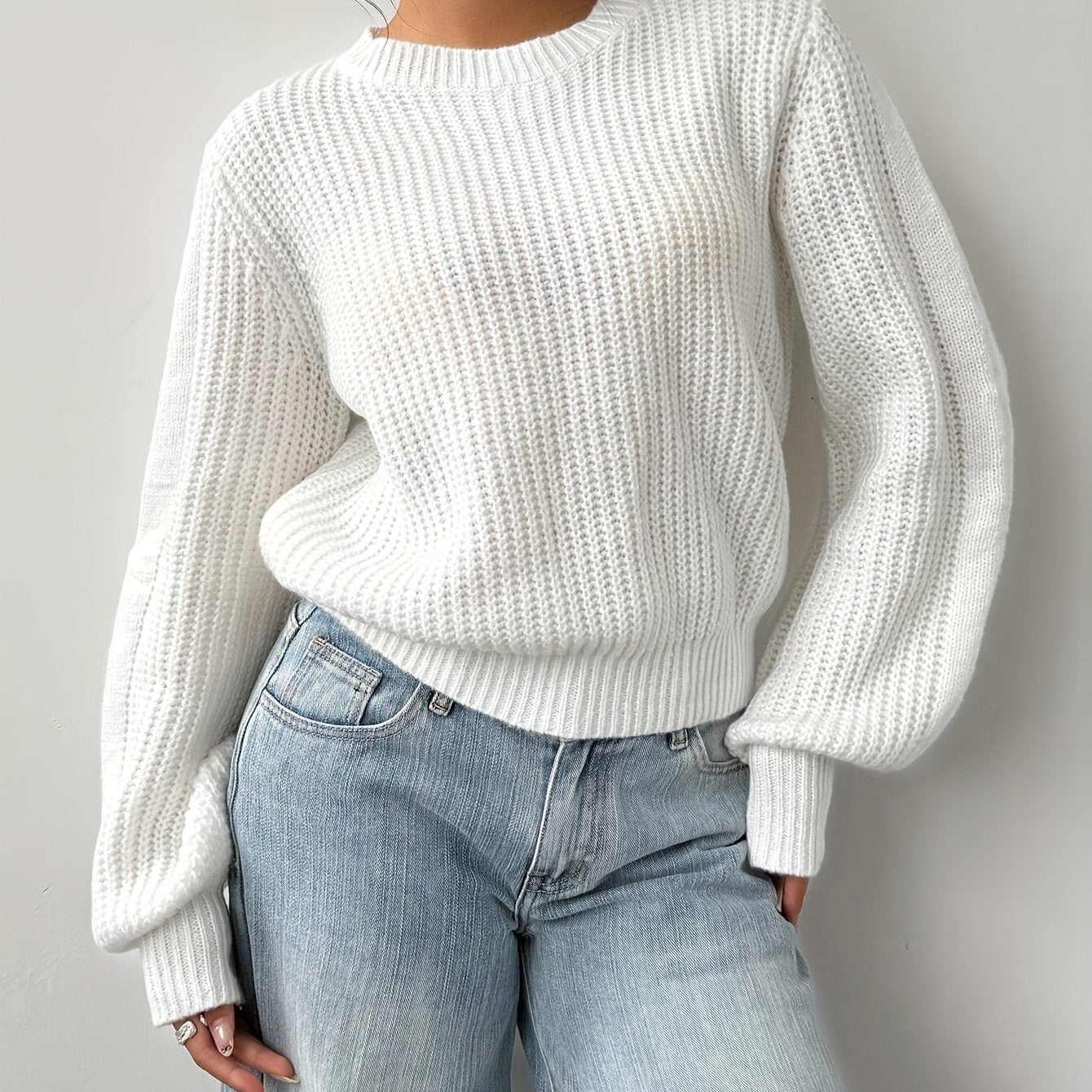 Alessia – Weicher Pullover in Rosa