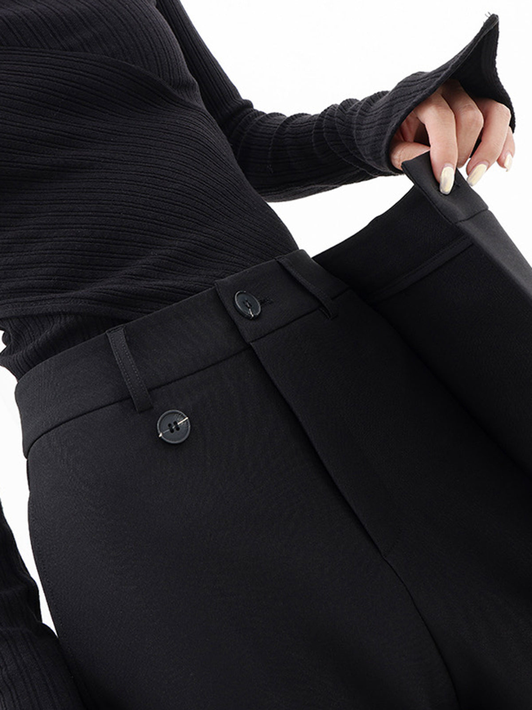 Mila - Moderne Asymmetrische Baggy-Hose