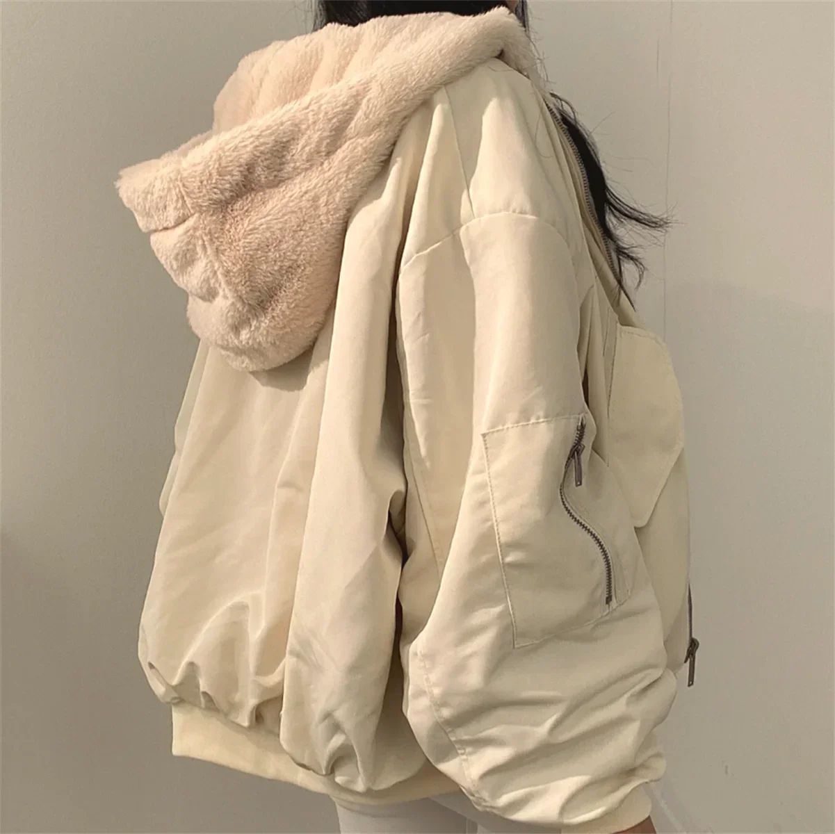 Elke – Wendejacke mit Kapuze