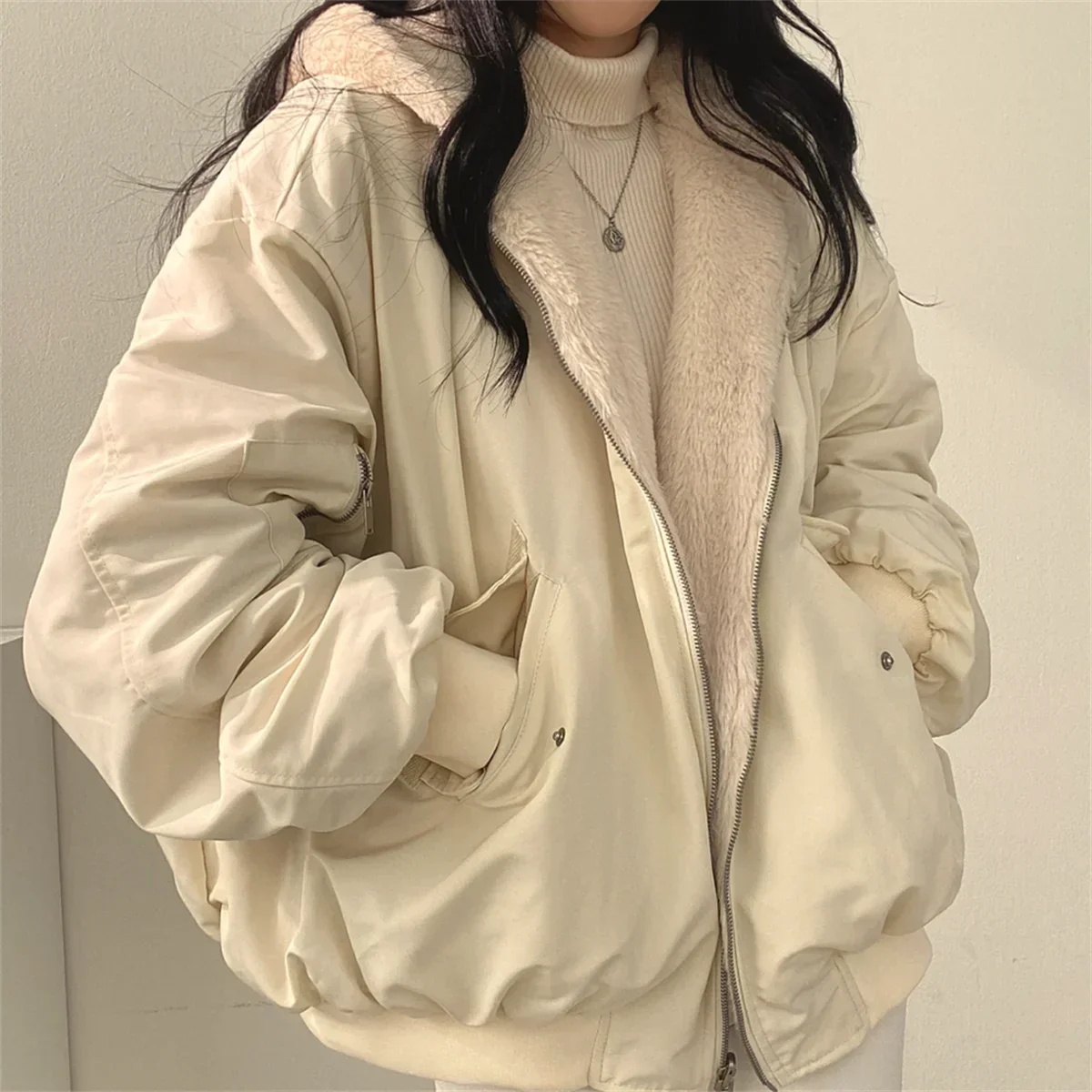 Elke – Wendejacke mit Kapuze