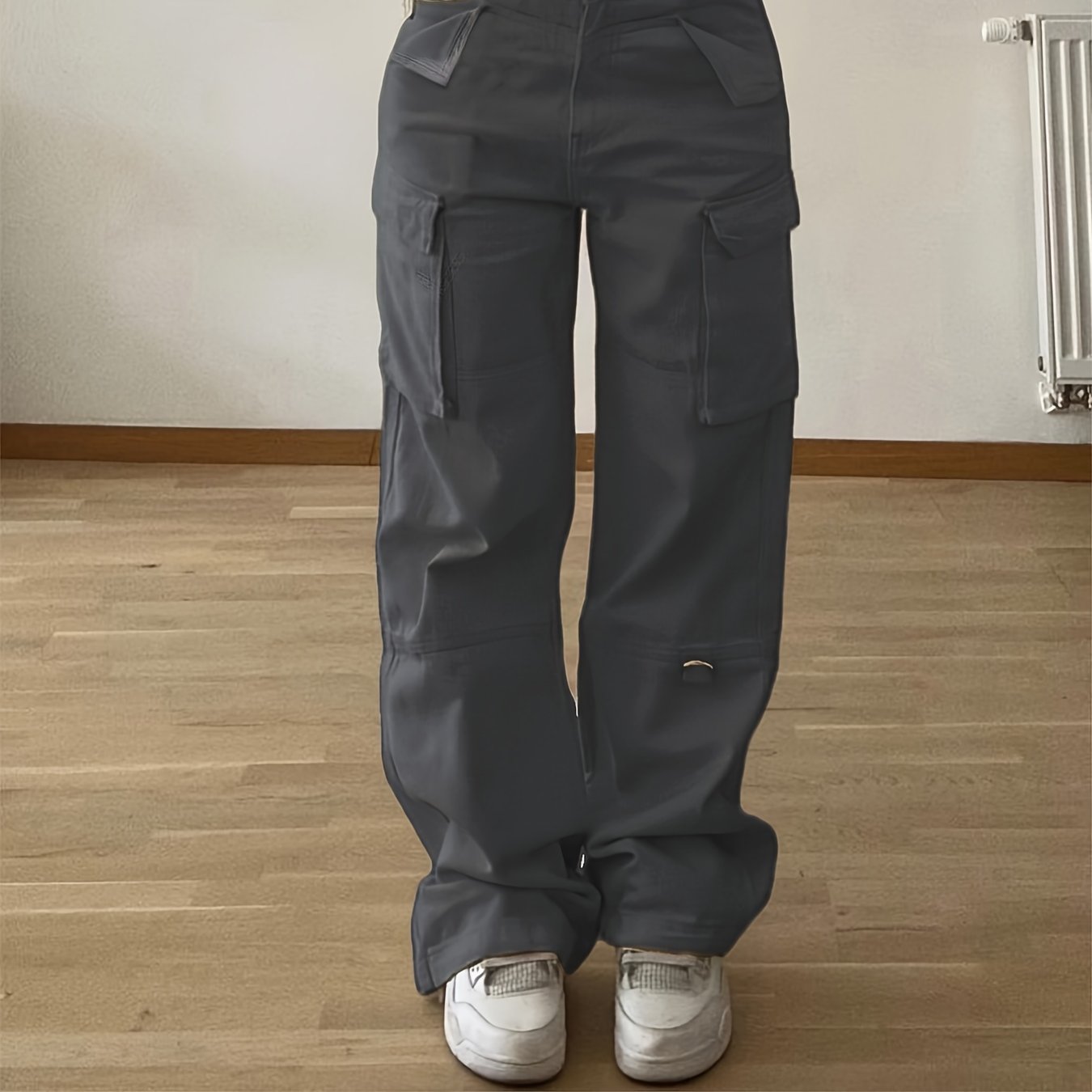 Rania – Cargo Hose in Rosa mit Funktionstaschen