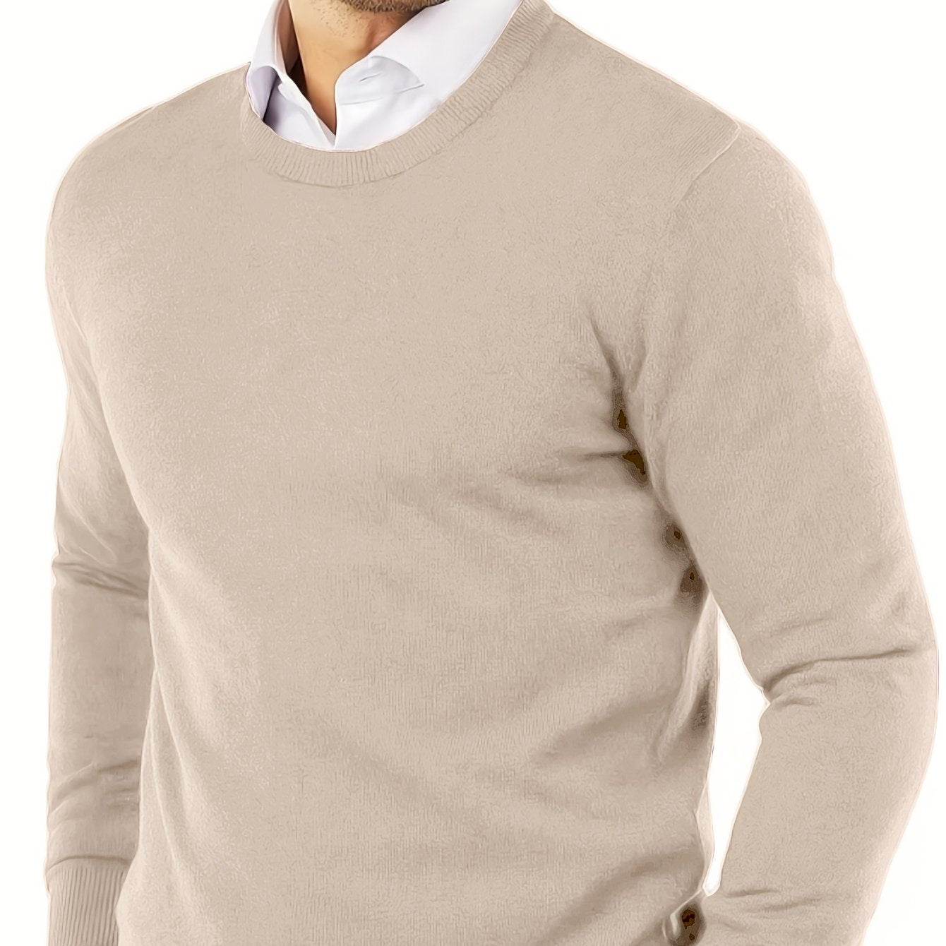 Luca – Strickpullover mit Rundhalsausschnitt