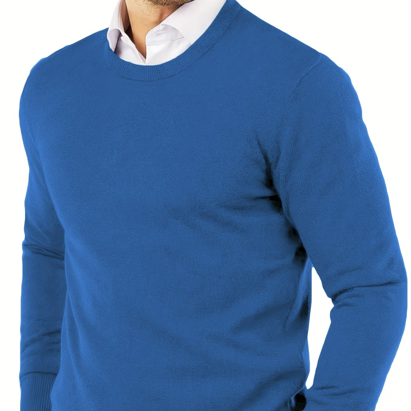 Luca – Strickpullover mit Rundhalsausschnitt
