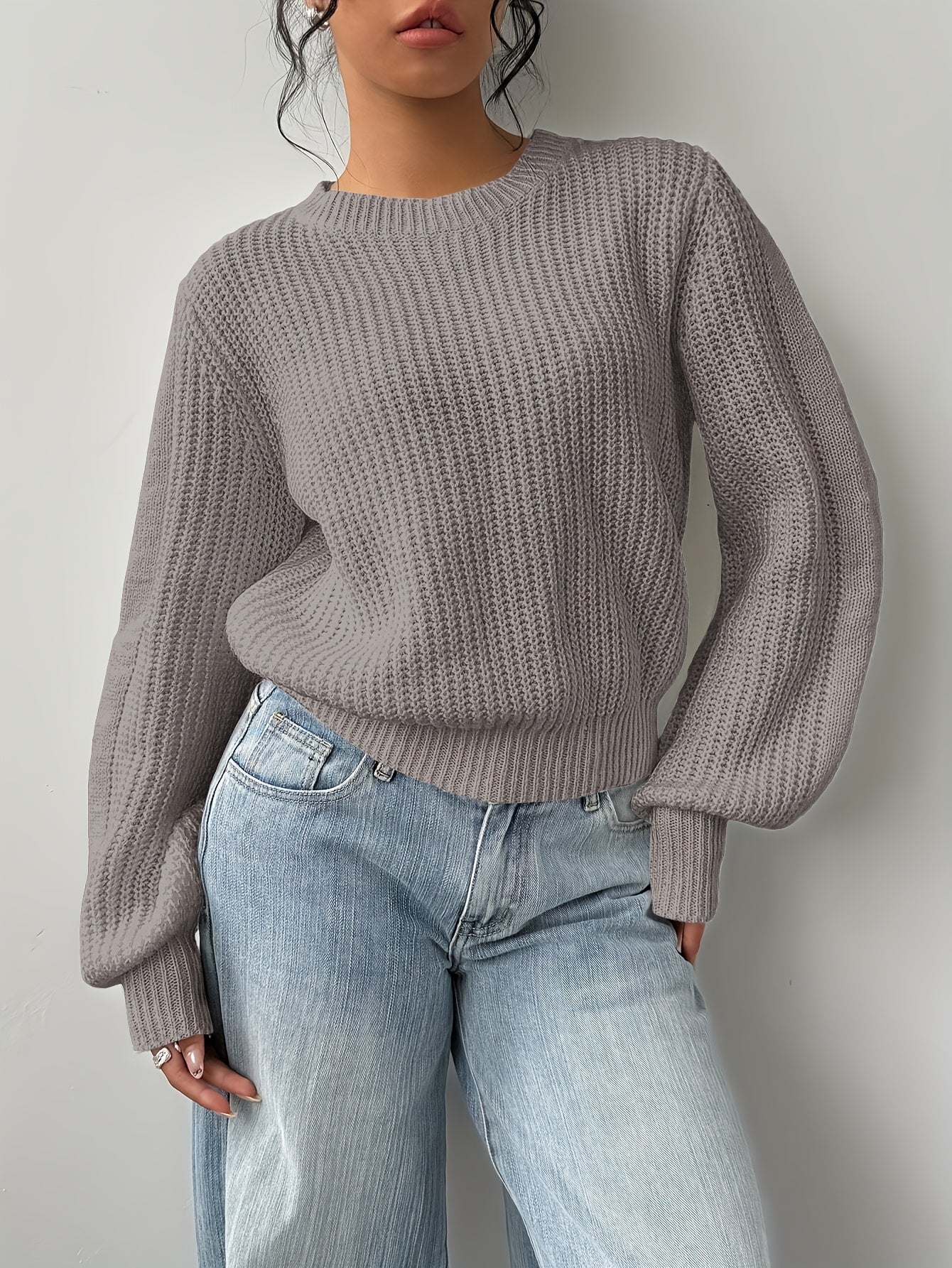 Alessia – Weicher Pullover in Rosa