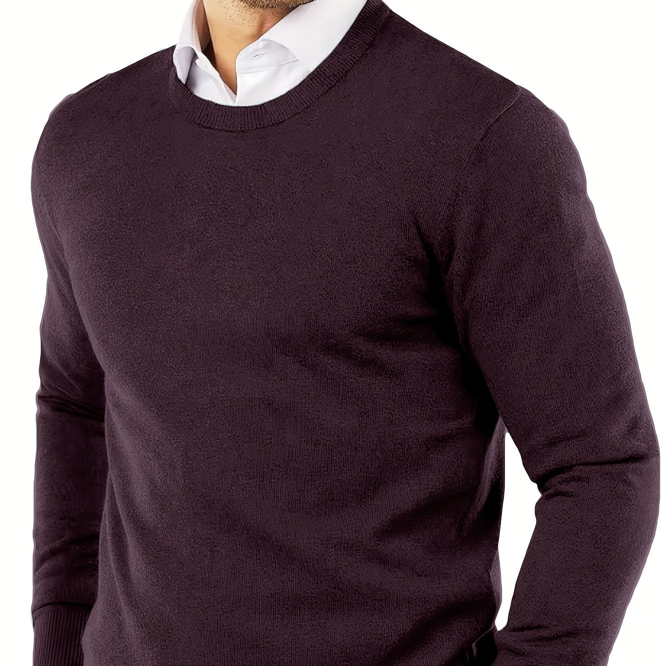 Luca – Strickpullover mit Rundhalsausschnitt