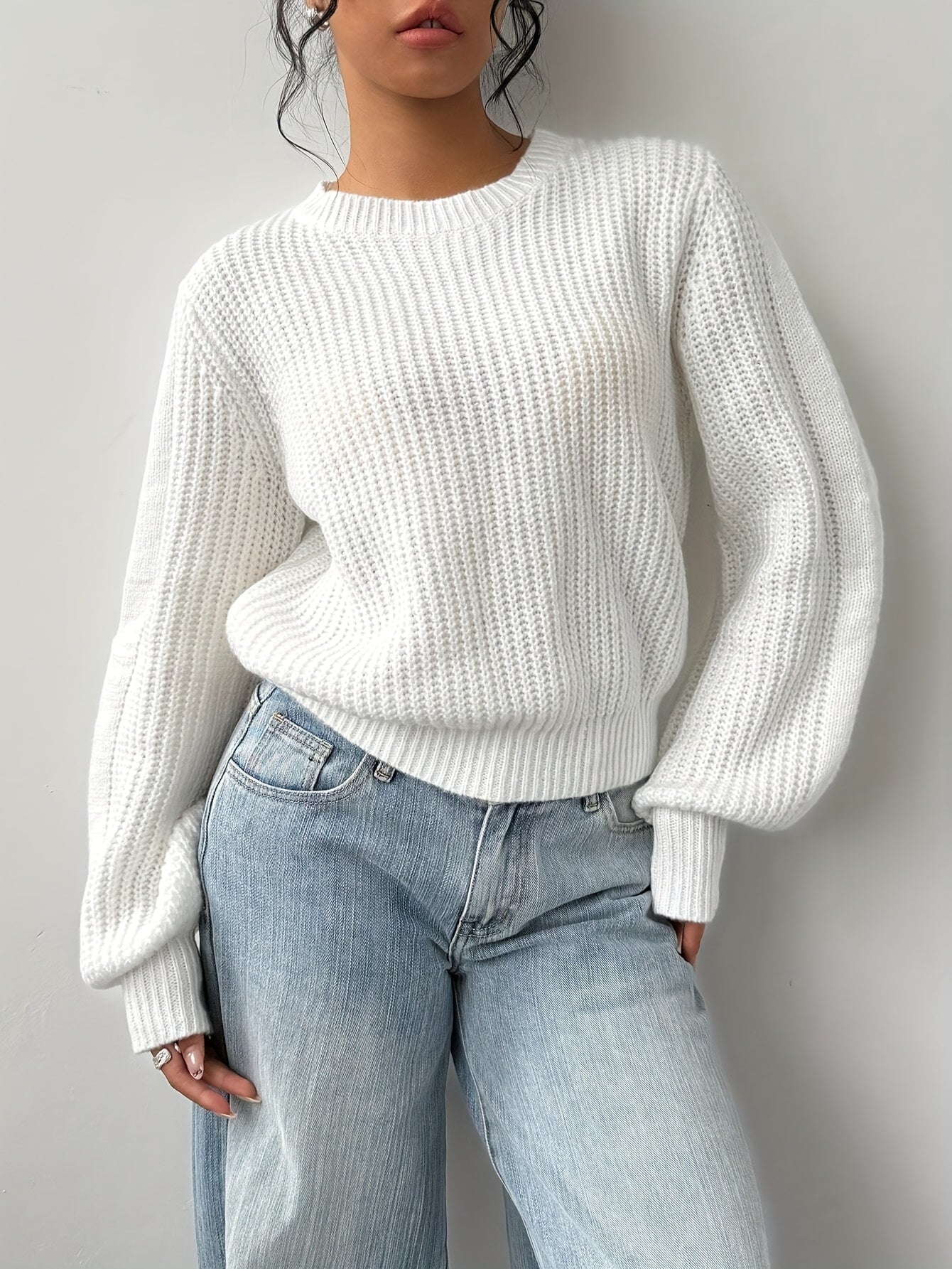 Alessia – Weicher Pullover in Rosa