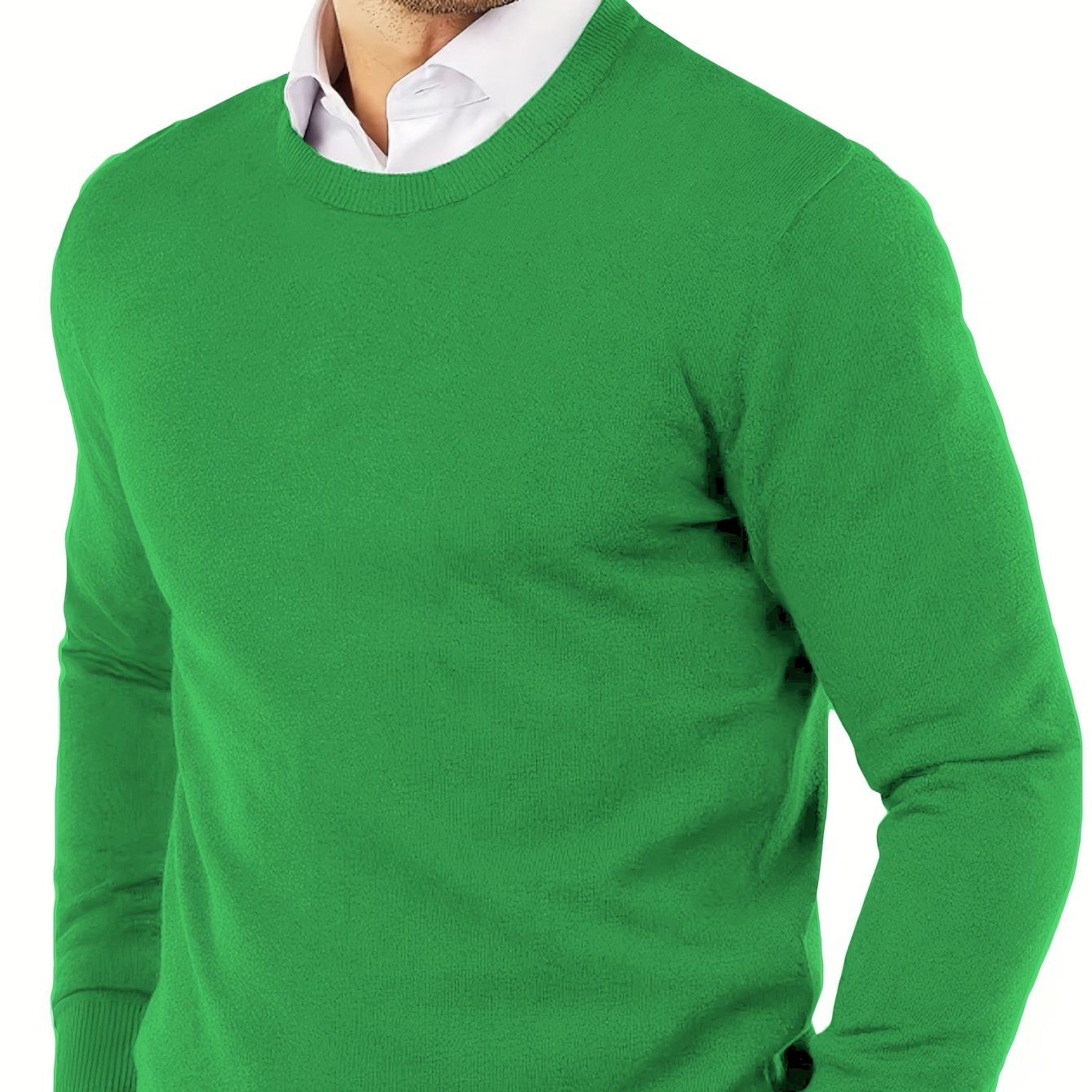 Luca – Strickpullover mit Rundhalsausschnitt