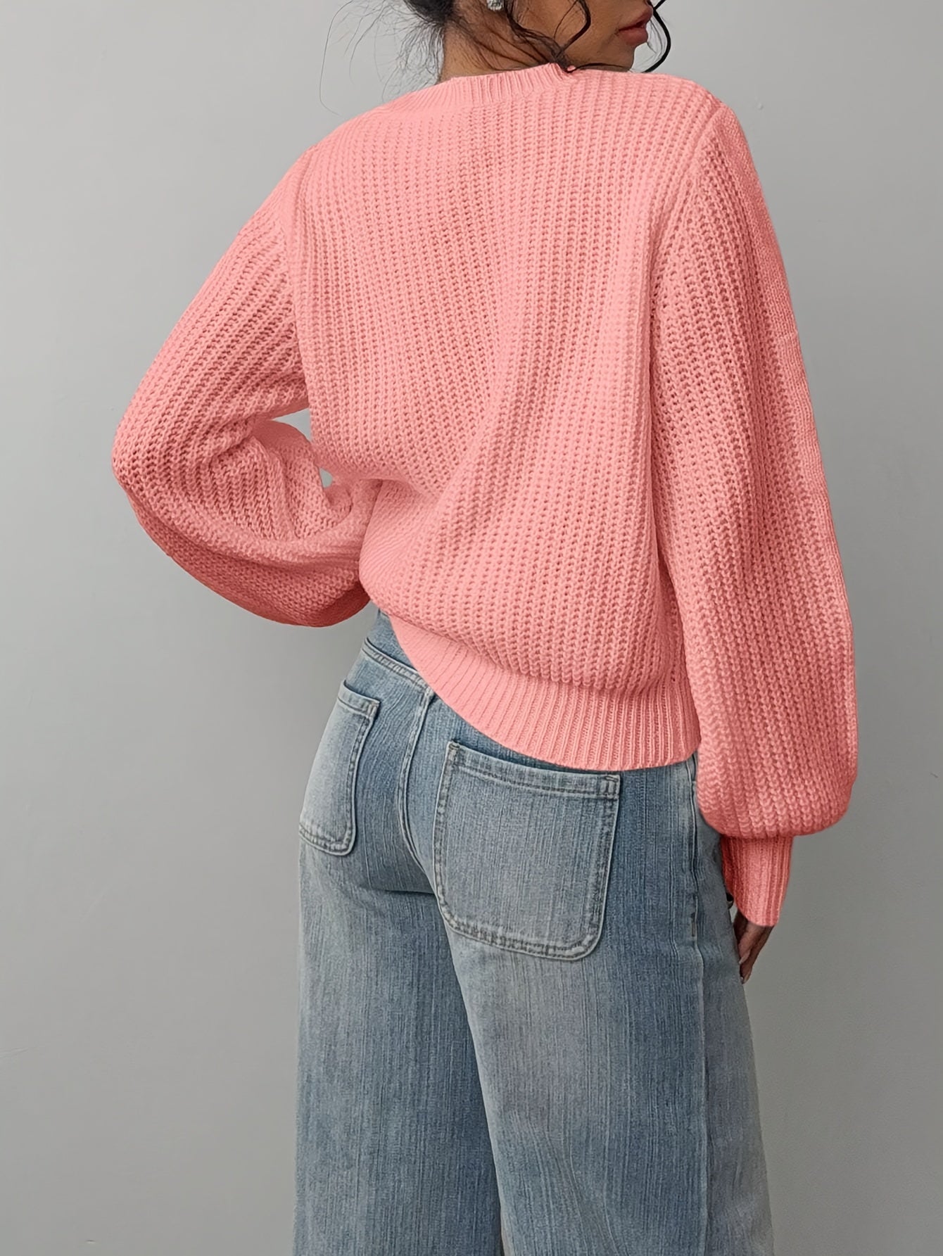 Alessia – Weicher Pullover in Rosa