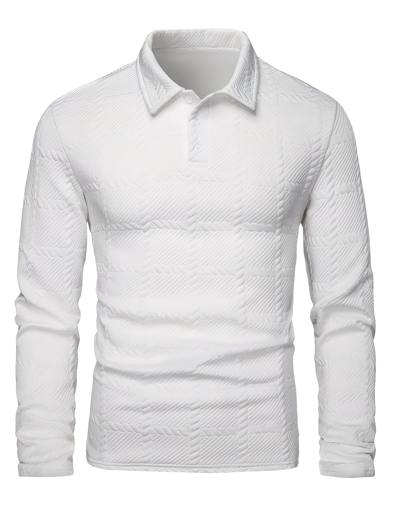 Aris – Jacquard Polohemd