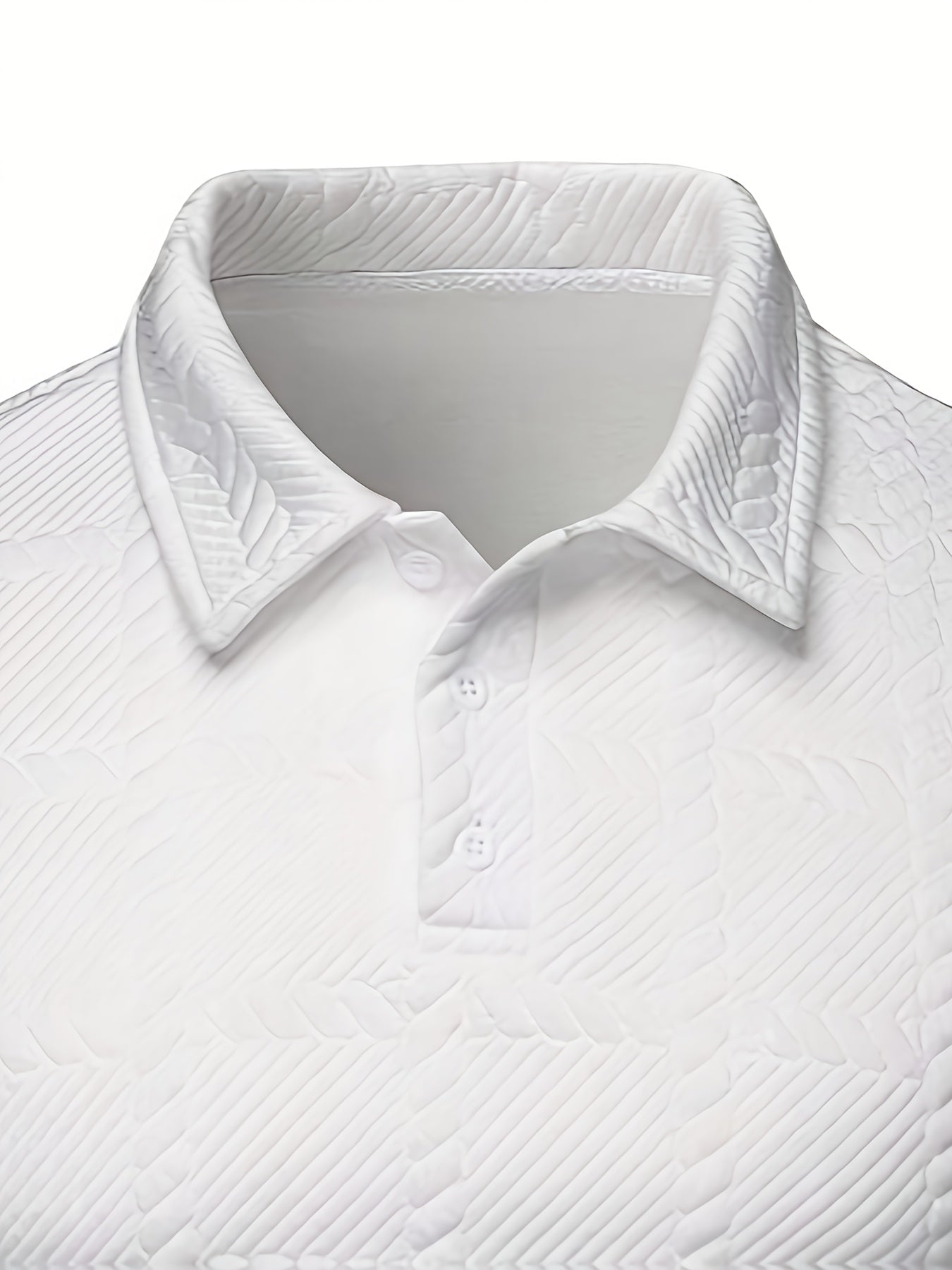 Aris – Jacquard Polohemd
