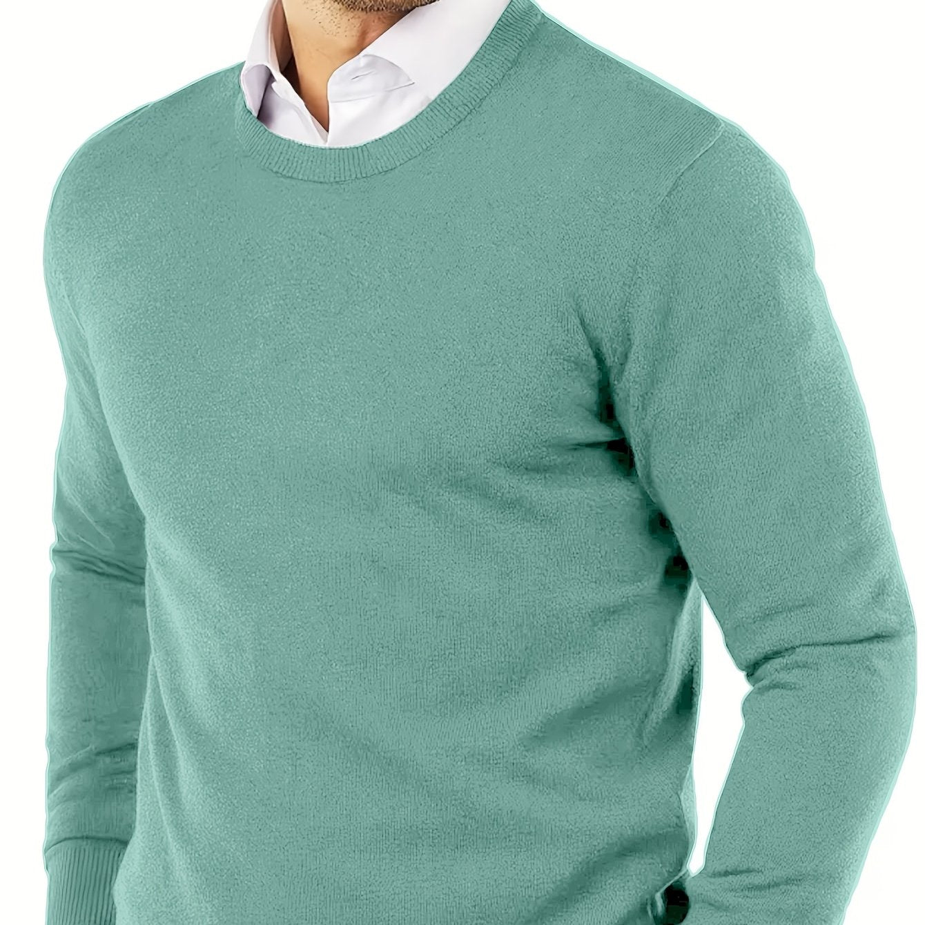 Luca – Strickpullover mit Rundhalsausschnitt