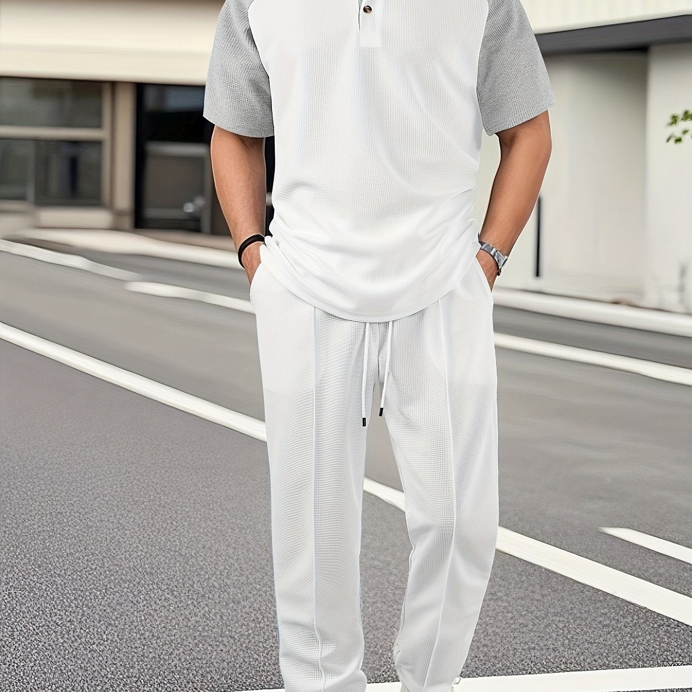 Noah – Casual Set mit Shirt & Bundhose