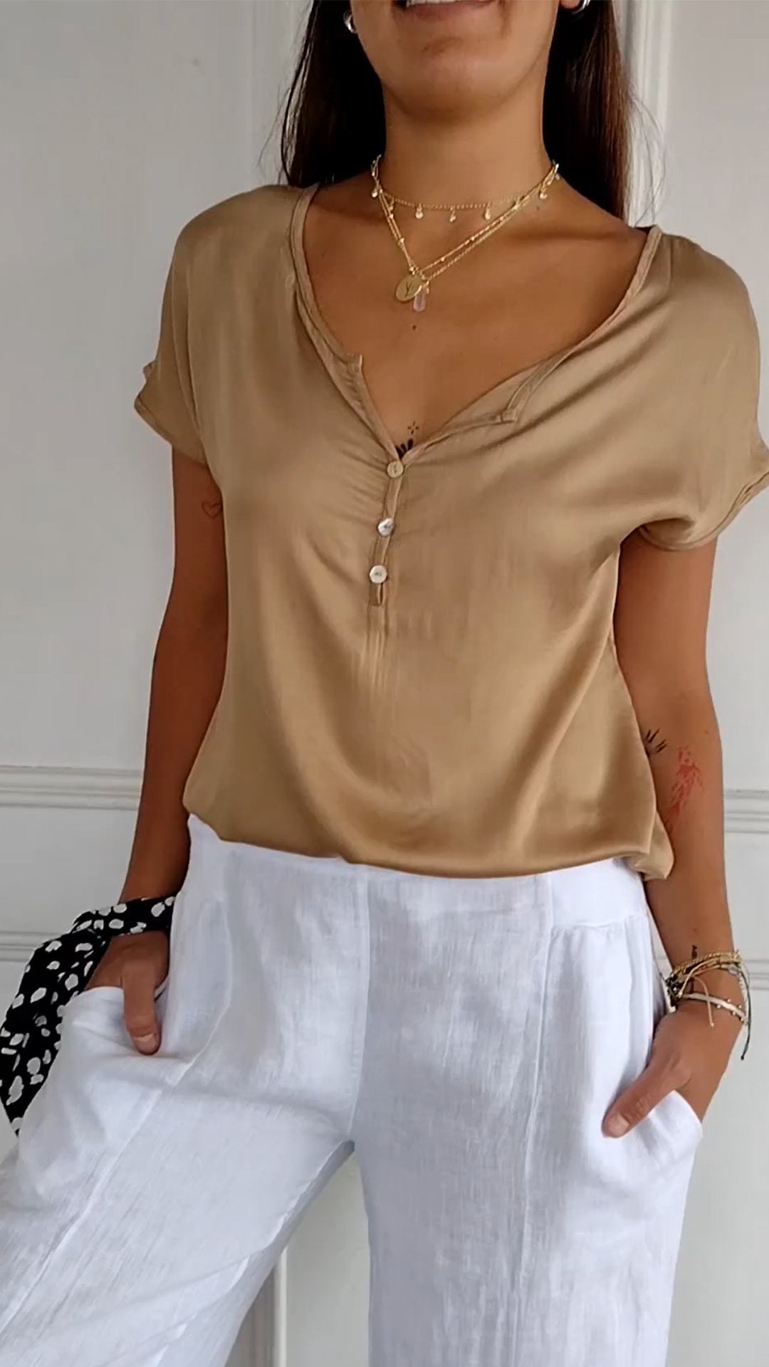 Marisa - T-Shirt in lässiger Eleganz