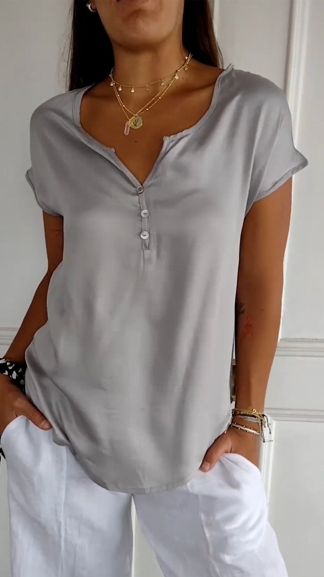 Marisa - T-Shirt in lässiger Eleganz