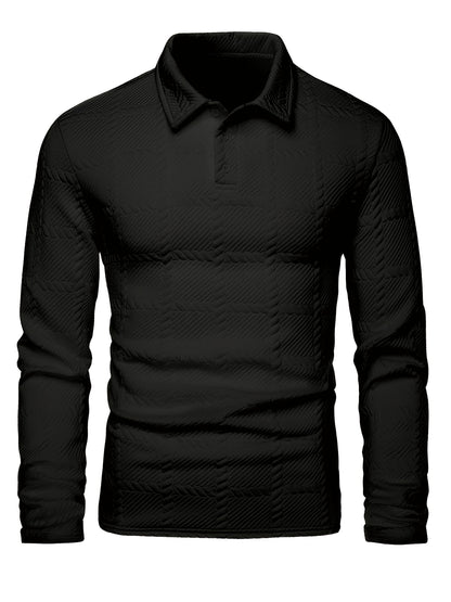 Aris – Jacquard Polohemd