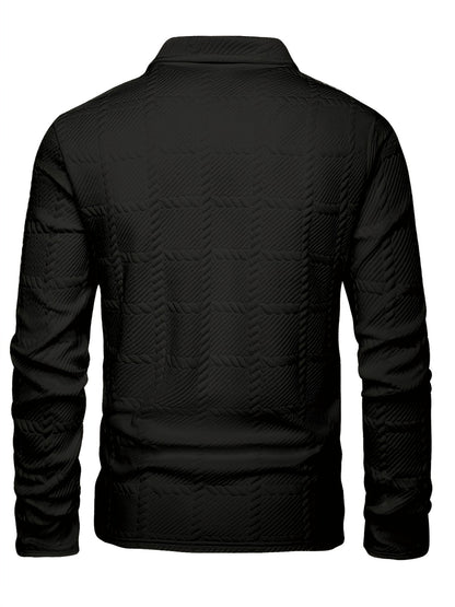 Aris – Jacquard Polohemd