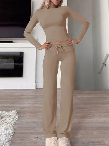 Kaia – Modal Rippenschlafanzug Set