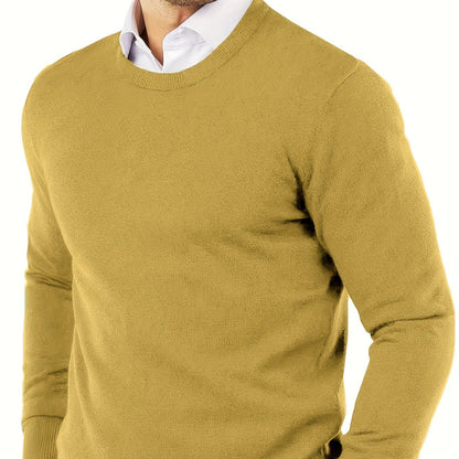 Luca – Strickpullover mit Rundhalsausschnitt