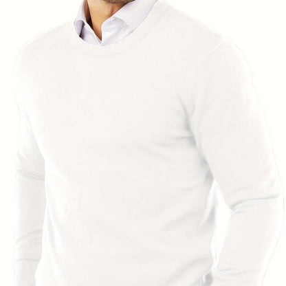 Luca – Strickpullover mit Rundhalsausschnitt