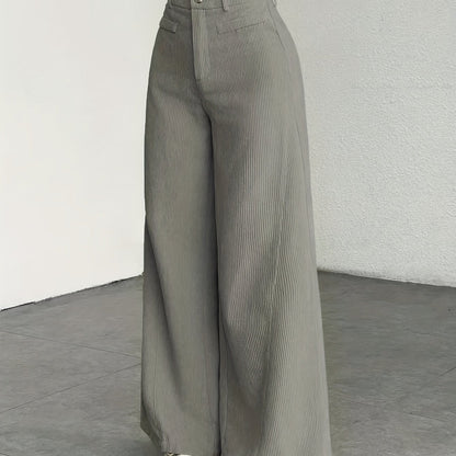Alior – Hochbundhose in Cord-Optik