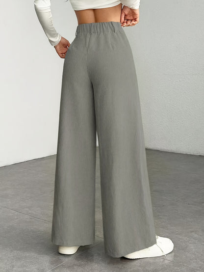 Alior – Hochbundhose in Cord-Optik