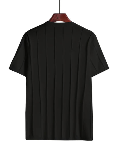 Nerio – Sommerpullover mit Rundhalsausschnitt in Olivgrün