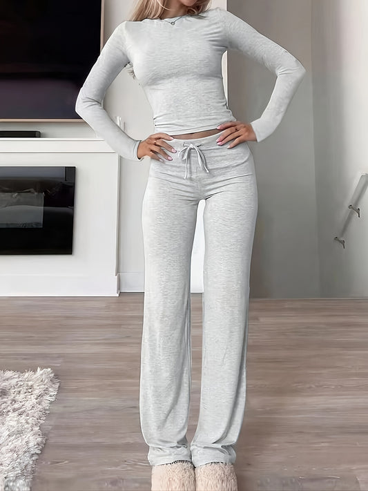 Kaia – Modal Rippenschlafanzug Set