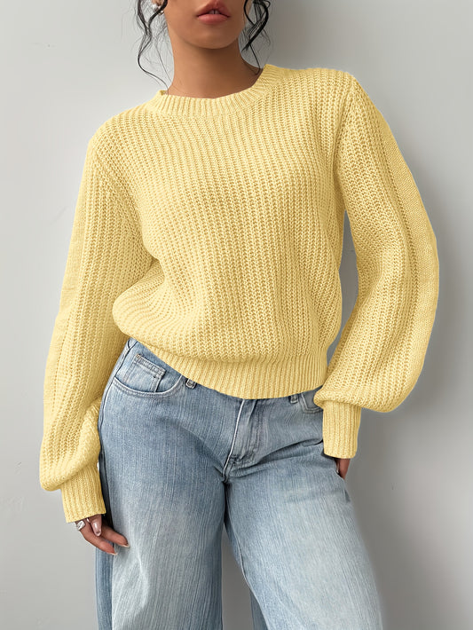 Alessia – Weicher Pullover in Rosa