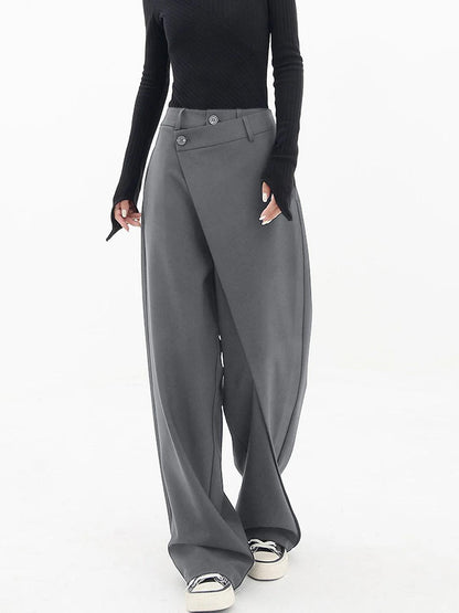 Mila - Moderne Asymmetrische Baggy-Hose
