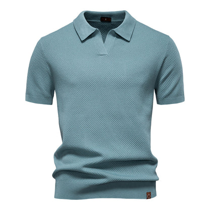 Milo - Casual strukturiertes Polo-shirt