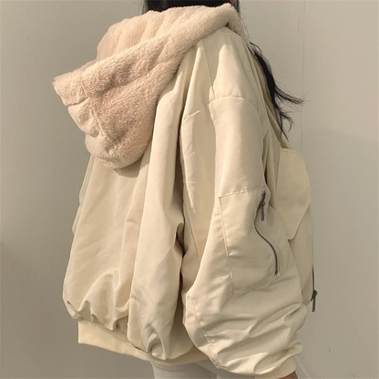 Elke – Wendejacke mit Kapuze