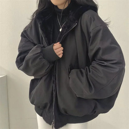 Elke – Wendejacke mit Kapuze